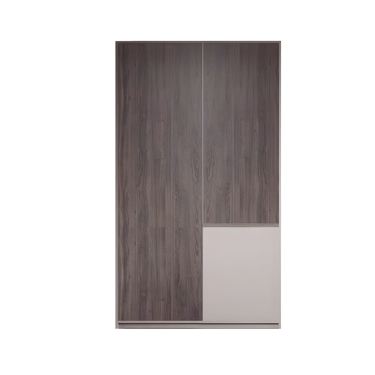 Premium Executive Office Wooden Cabinet with Shelves, Lockable Compartments, and Sliding Doors for Workplace Organization