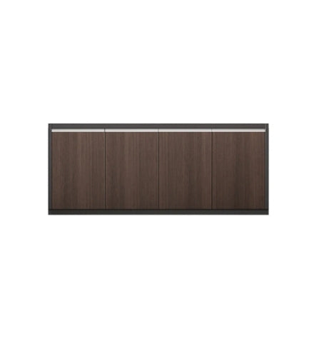 Modern Multi-Functional Storage Cabinet with Doors and Shelves