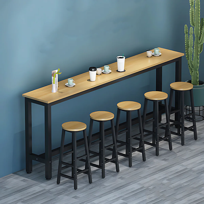 Solid Wood Bar Table Narrow Long Bar Top Table（Stock Items）