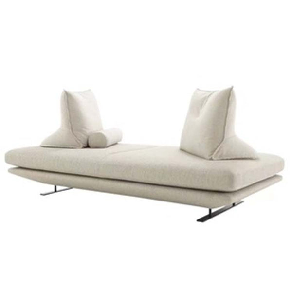 Modern Minimalist Office Sofa 23–94 in Wide with Fabric & Solid Wood ...