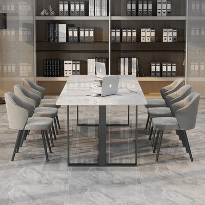 Marble long training conference table - Anzhap