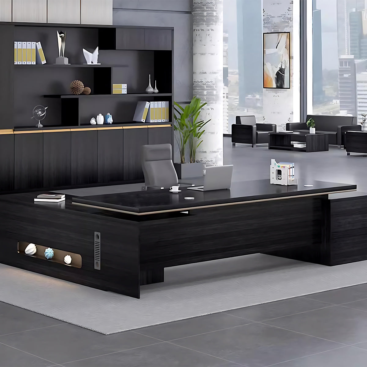 Boss Desk Office Single Manager Supervisor Desk