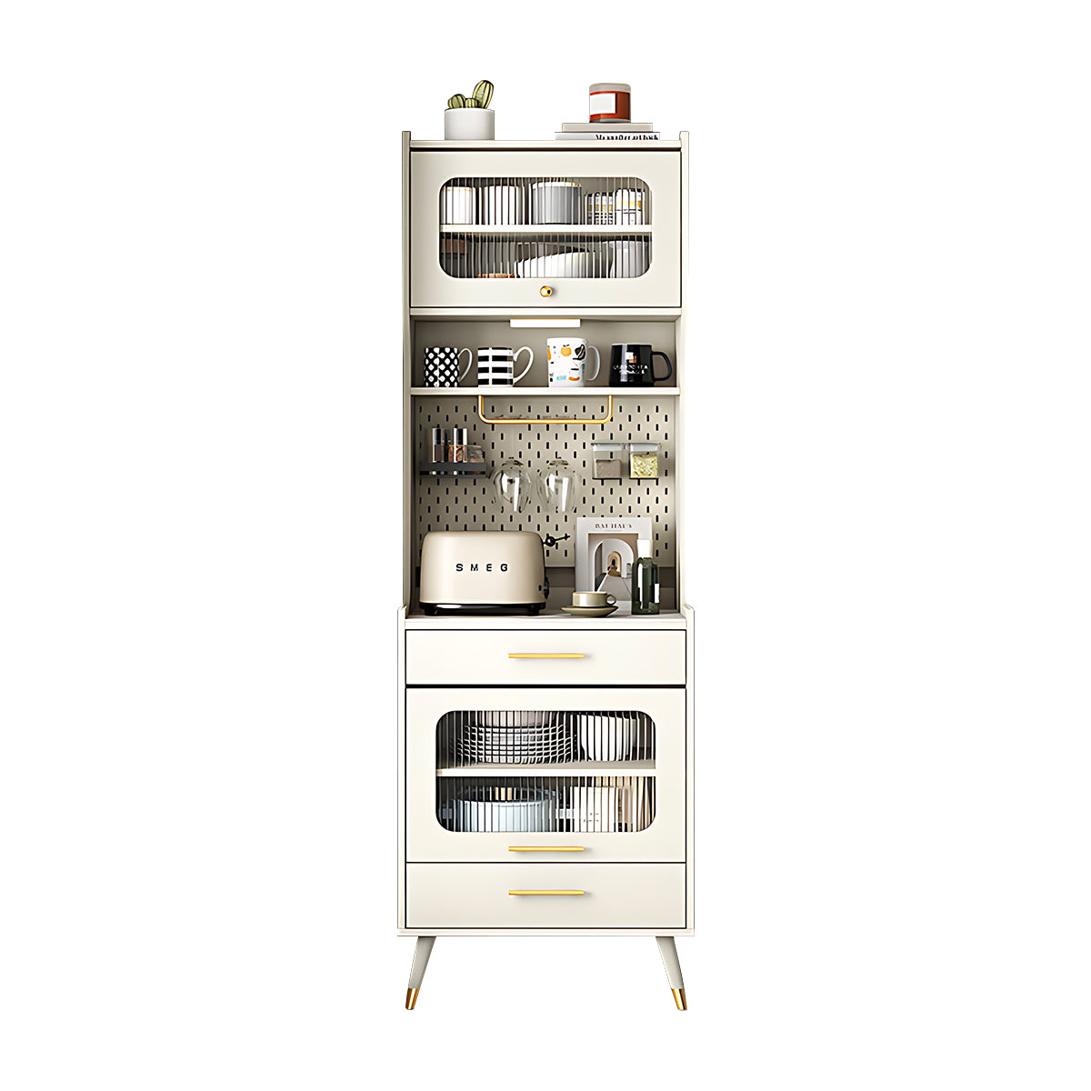 Modern Minimalist Multi-Functional Kitchen Cabinet