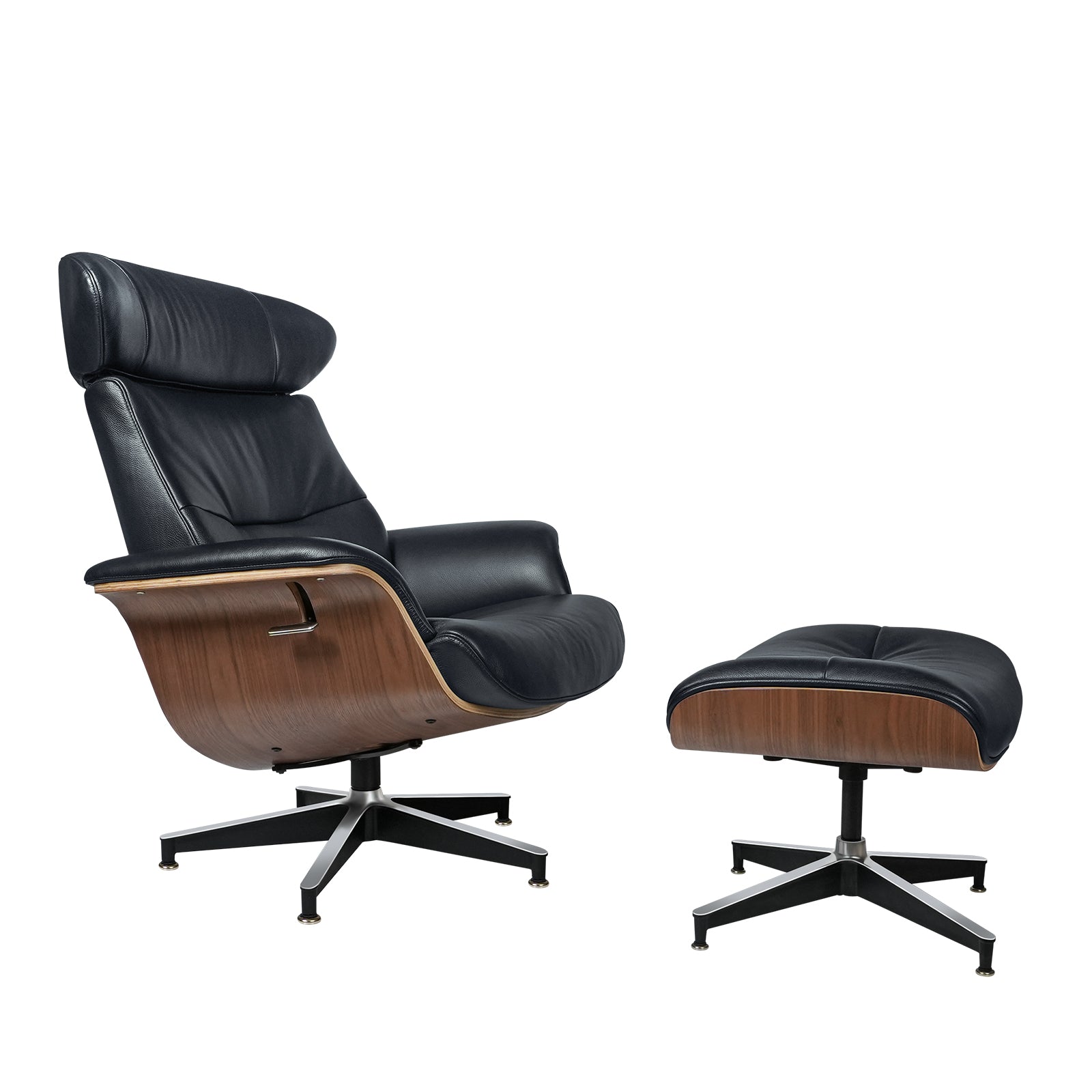 Premium Stylish Office Chair with Sturdy Five-Star Base and Adjustable Headrest（Stock Items）