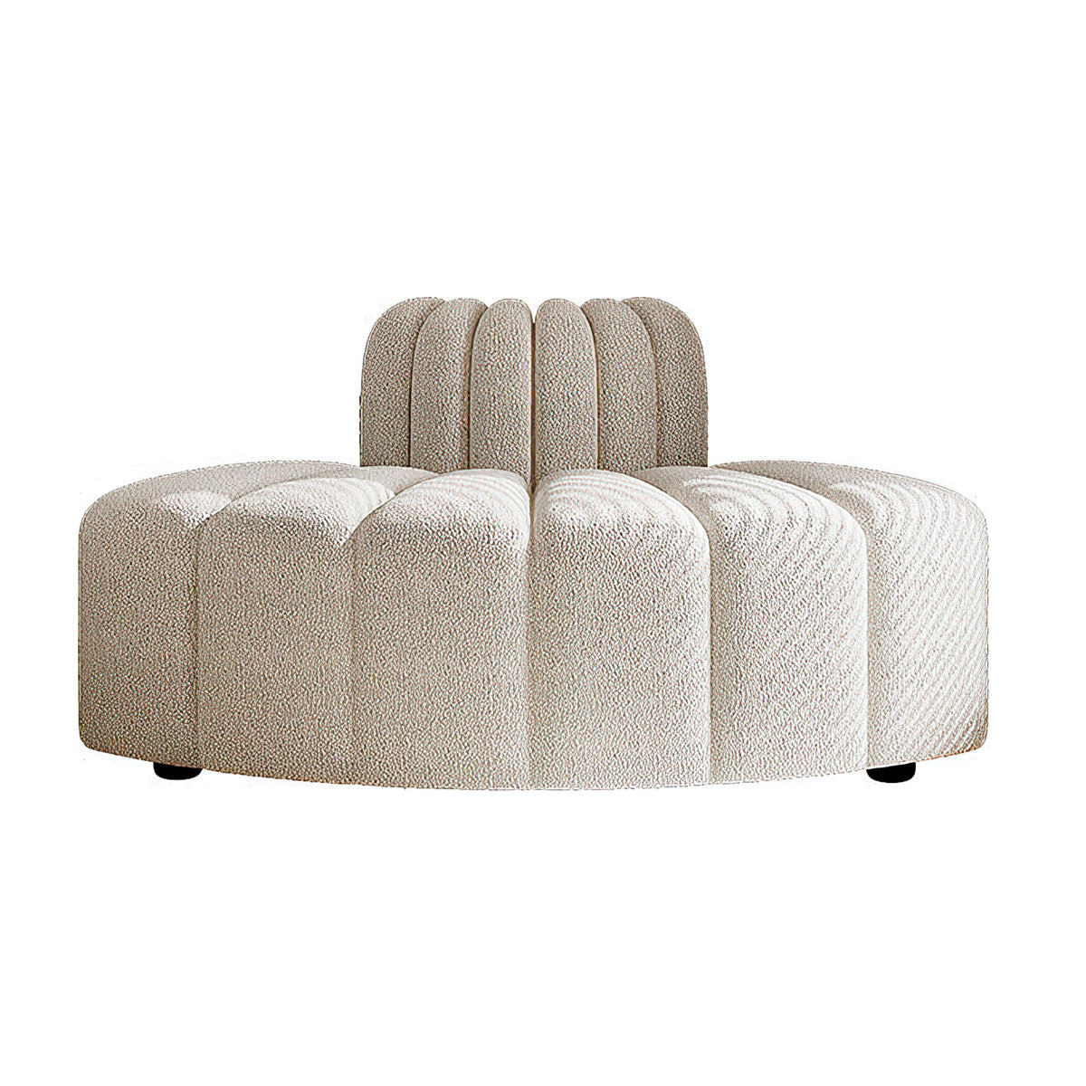 French-Style Shell Shaped Lazy Sofa