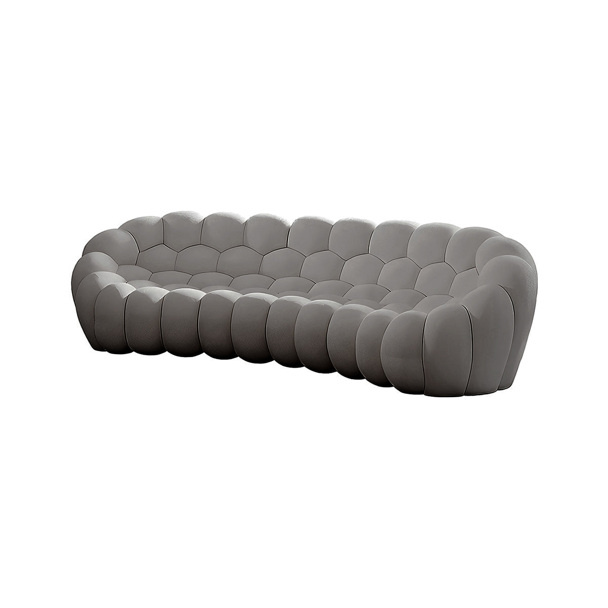 Minimalist Bubble-Shaped Sofa with Comfortable Backrest