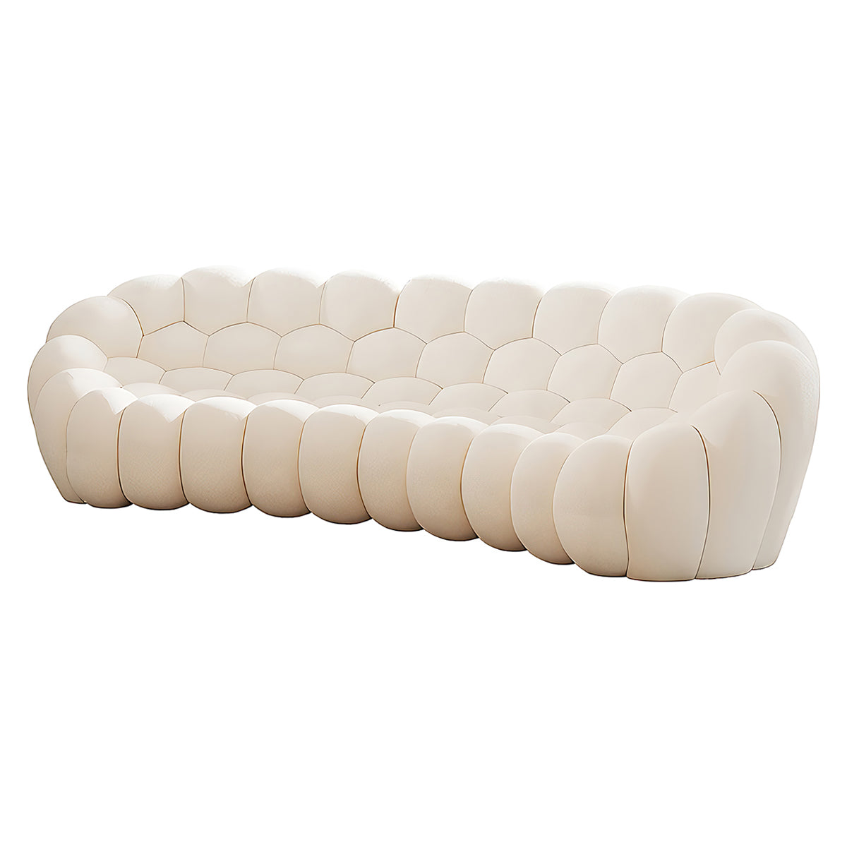 Minimalist Bubble-Shaped Sofa with Comfortable Backrest