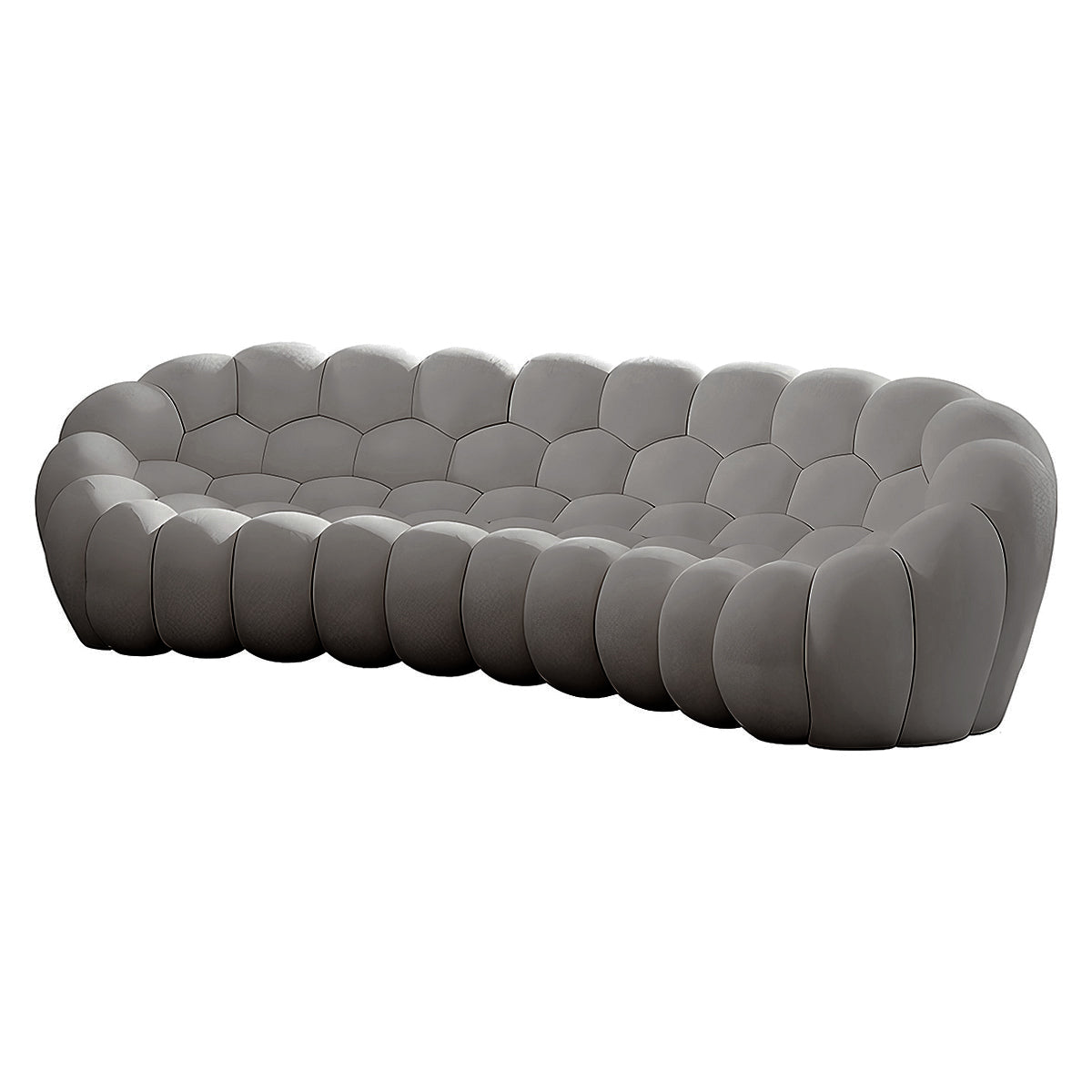 Minimalist Bubble-Shaped Sofa with Comfortable Backrest