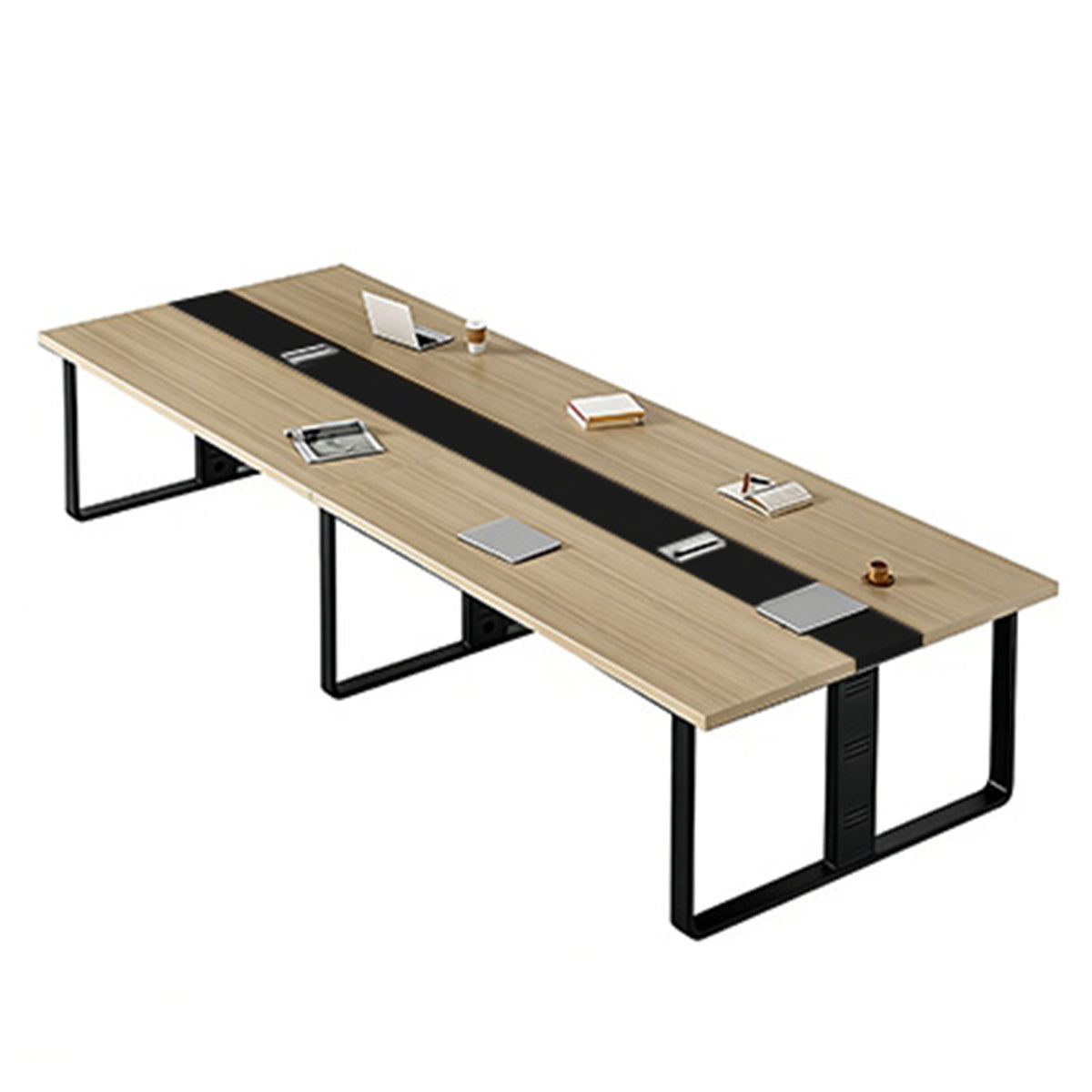 Conference Table, Customizable Customizable, L96" x W47" x H30", for meeting room or boardroom, modern boardroom furniture