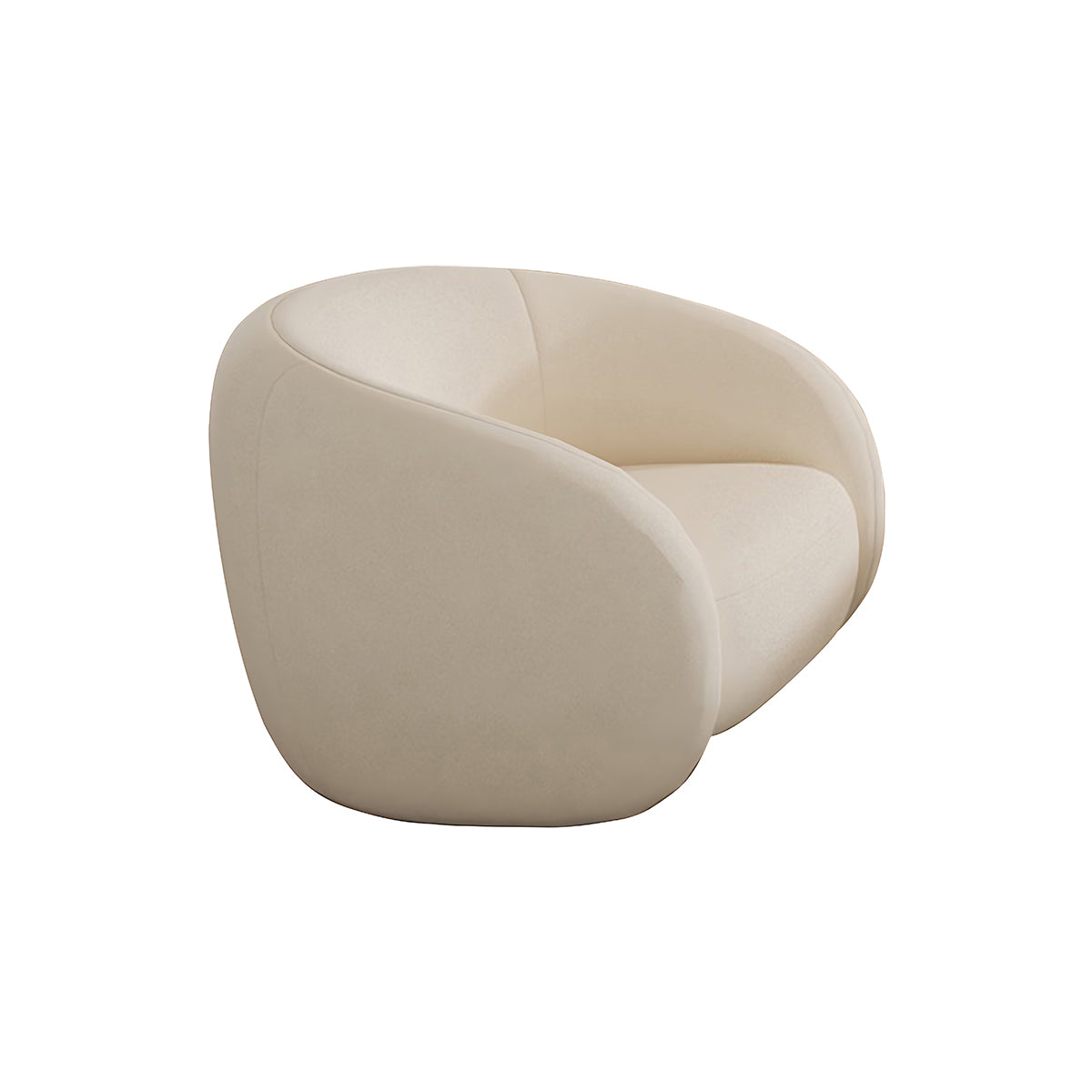 Minimalist Bubble-Shaped Sofa with Comfortable Backrest