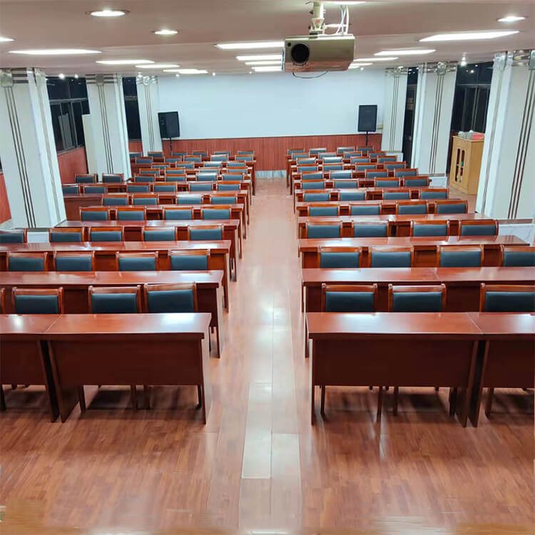 Solid wood veneer conference table chairs - Anzhap