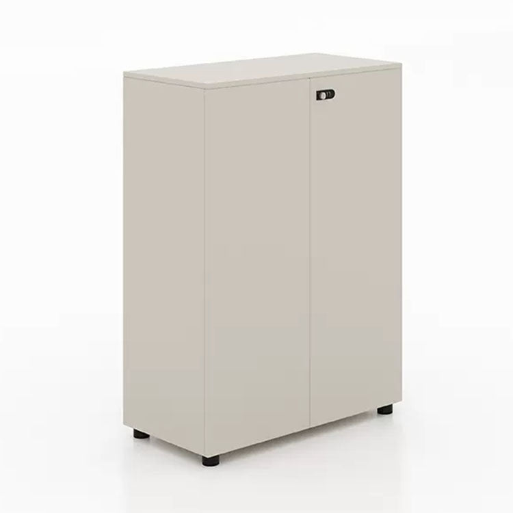 Wooden partitioned file cabinet with combination lock - Anzhap