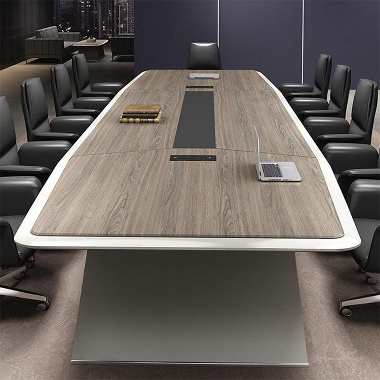 Simple Modern Large Conference Table for Multiple People