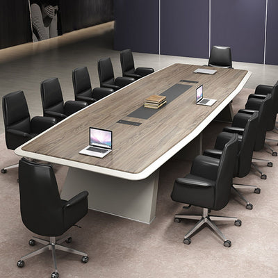Simple Modern Large Conference Table for Multiple People