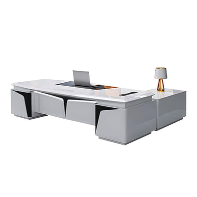 Innovative Lacquered Executive Desk Office Desk