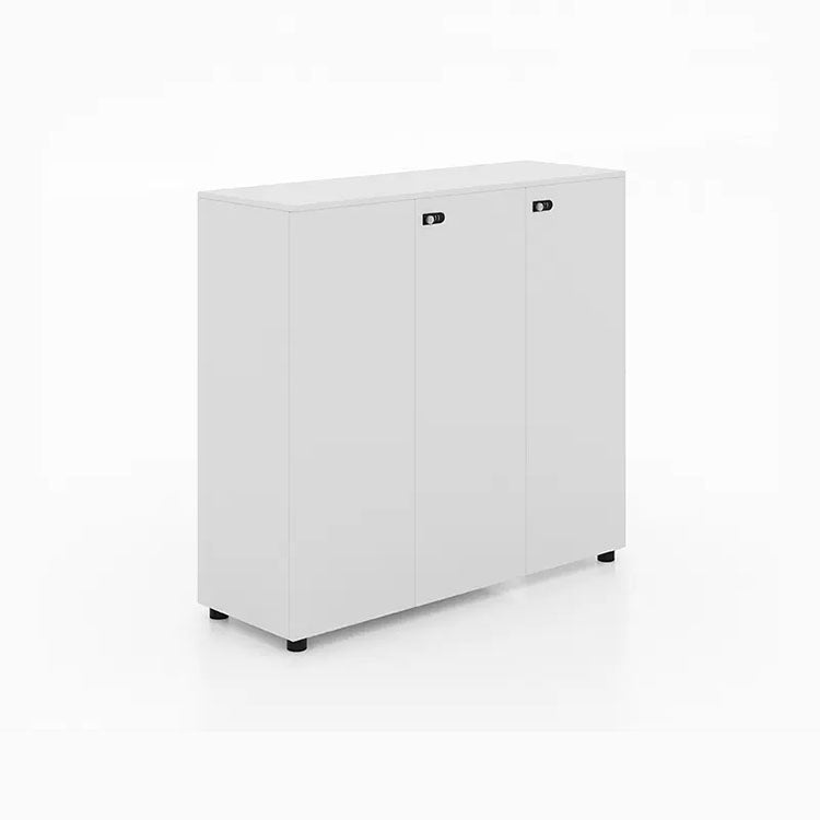 Wooden partitioned file cabinet with combination lock - Anzhap