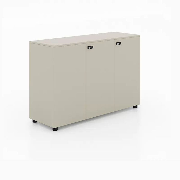 Wooden partitioned file cabinet with combination lock - Anzhap