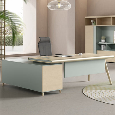 Scandinavian Boss Desk Simple Modern Single Manager Desk