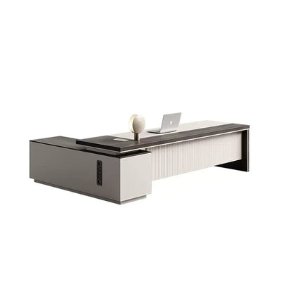 Minimalist Luxe Executive Desk  Office Desk