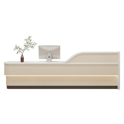 Modern Minimalist Company Hotel Front Desk Reception Desk