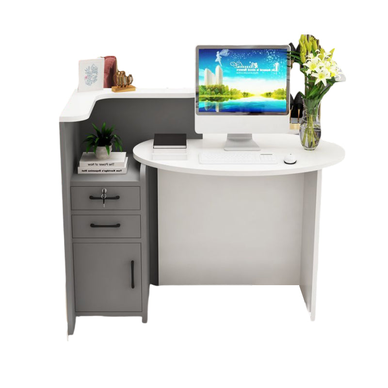 Multifunctional Storage Reception Desk