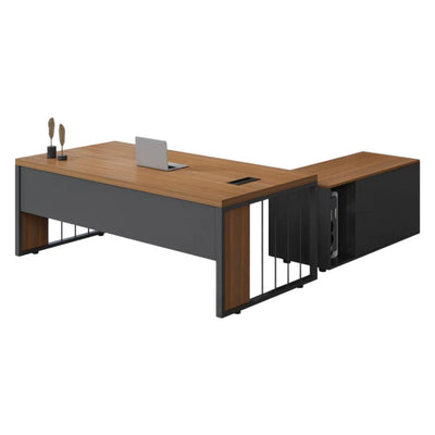 Minimalist Single Occupant Boss Desk