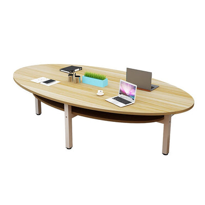 Minimalist Design Versatile Oval Conference Table