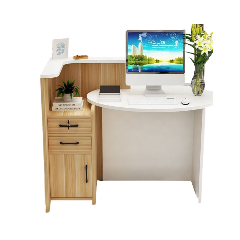 Multifunctional Storage Reception Desk