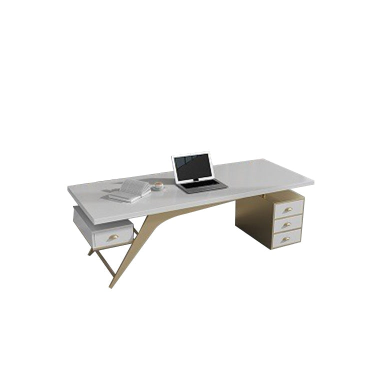 Solid Wood Computer Desk Creative Leisure Office Desk