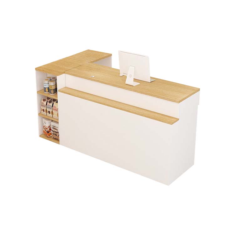 L-shaped corner checkout counter - Anzhap