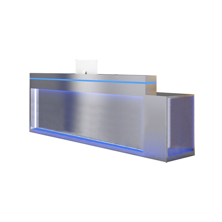 Simple Clothing Store Bar Table Modern Front Reception Counter