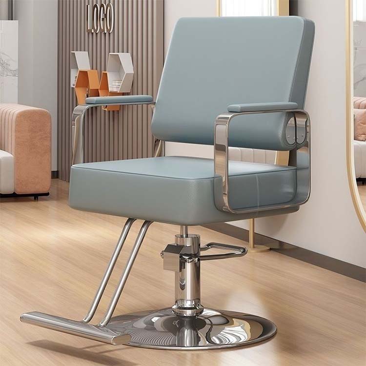 Hair salon stainless steel haircutting chair - Anzhap