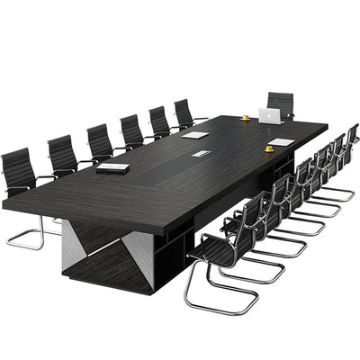 Modern Business Solid Wood Conference Table Negotiation Table