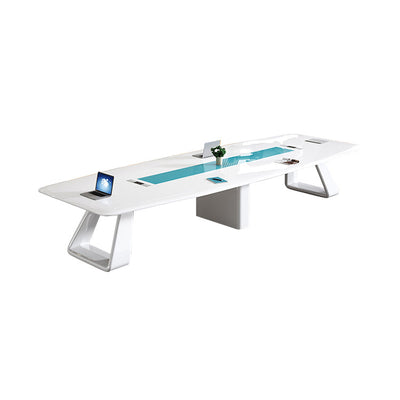 Stylish and Innovative Lacquered Conference Table