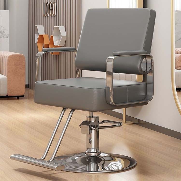 Hair salon stainless steel haircutting chair - Anzhap