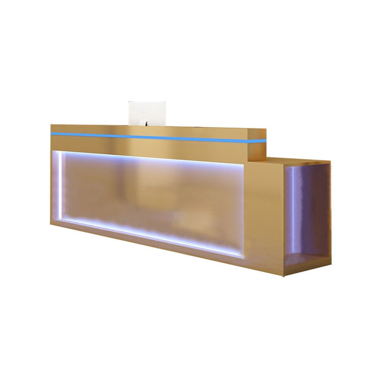 Simple Clothing Store Bar Table Modern Front Reception Counter