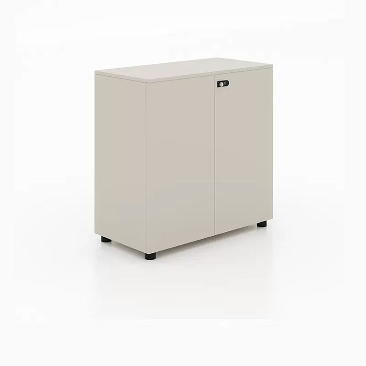 Wooden partitioned file cabinet with combination lock - Anzhap