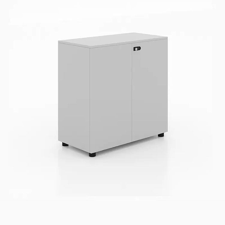 Wooden partitioned file cabinet with combination lock - Anzhap