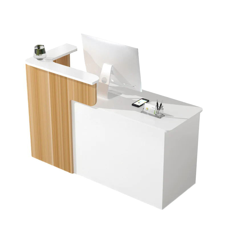 Compact and Stylish Modern Shop Reception Desk