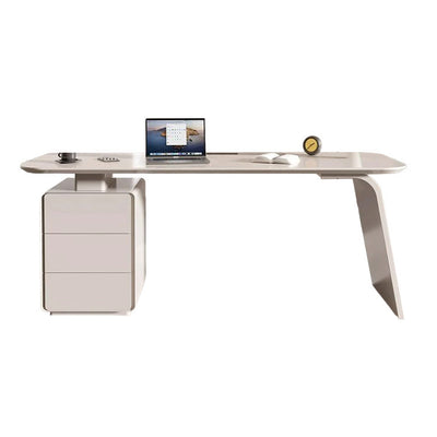 Sleek Modern Lacquer Desk for Executives