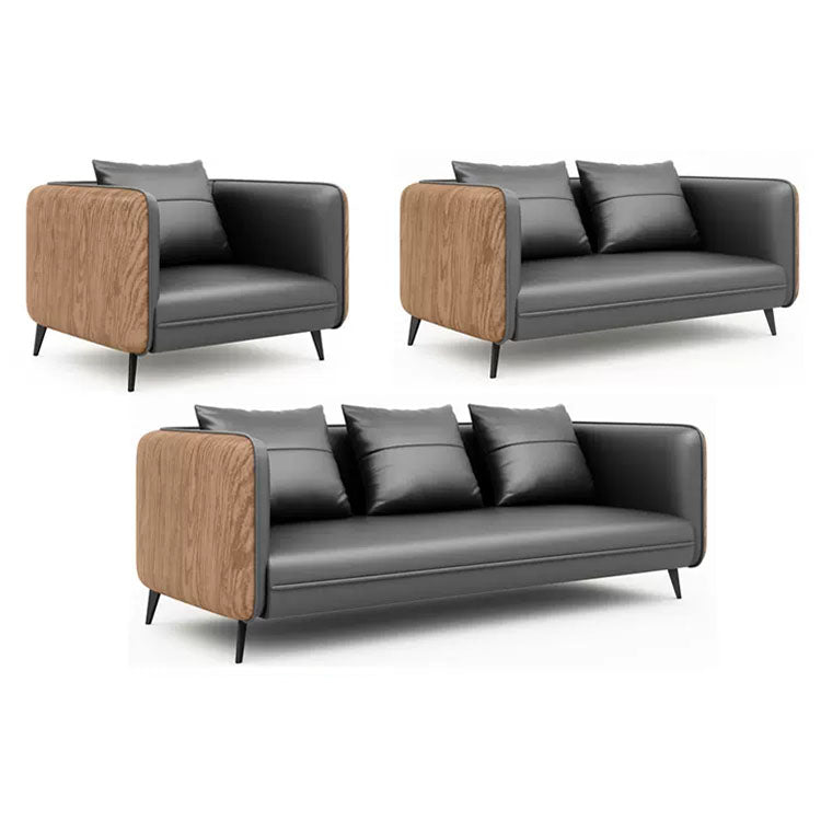 wood grain sofa coffee table - Anzhap