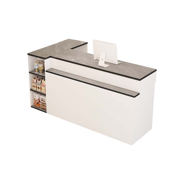 L-shaped corner checkout counter - Anzhap