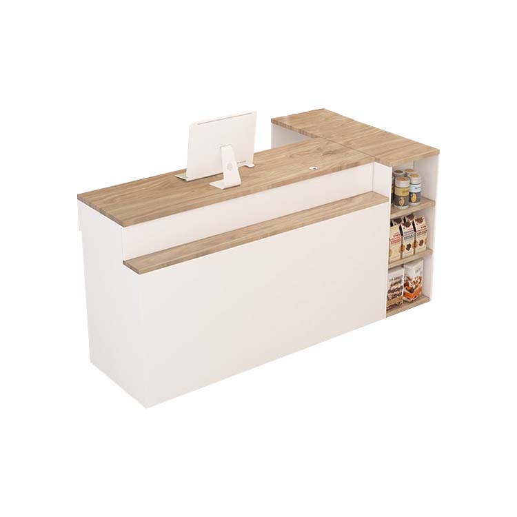 L-shaped corner checkout counter - Anzhap