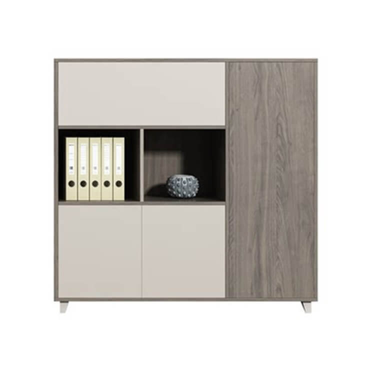 Wooden panel office file cabinet - Anzhap